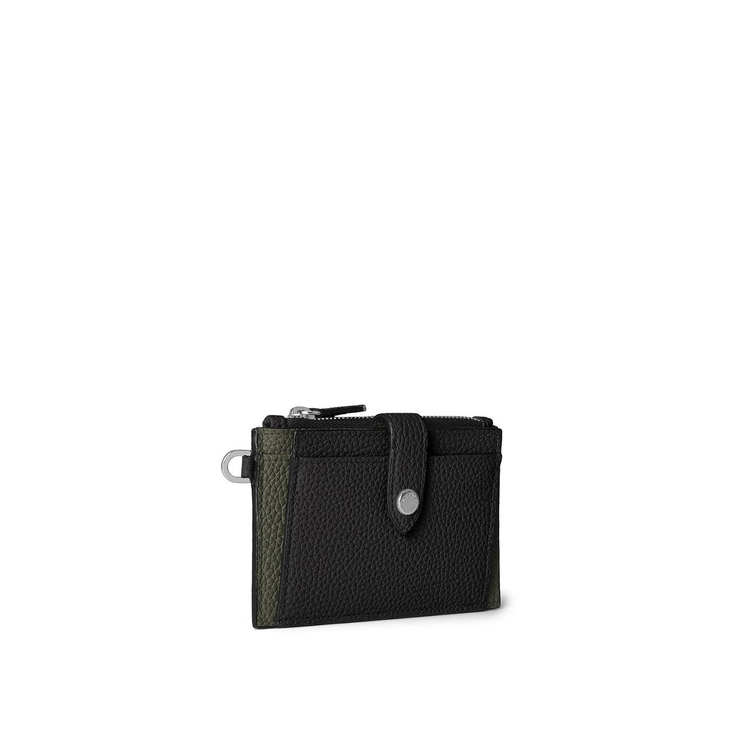 Belted Flap Card Case Shrink Leather