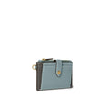 Belted Flap Card Case Shrink Leather