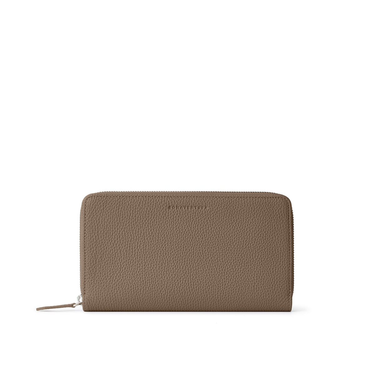 Large Long Wallet Shrink Leather (Etoupe)