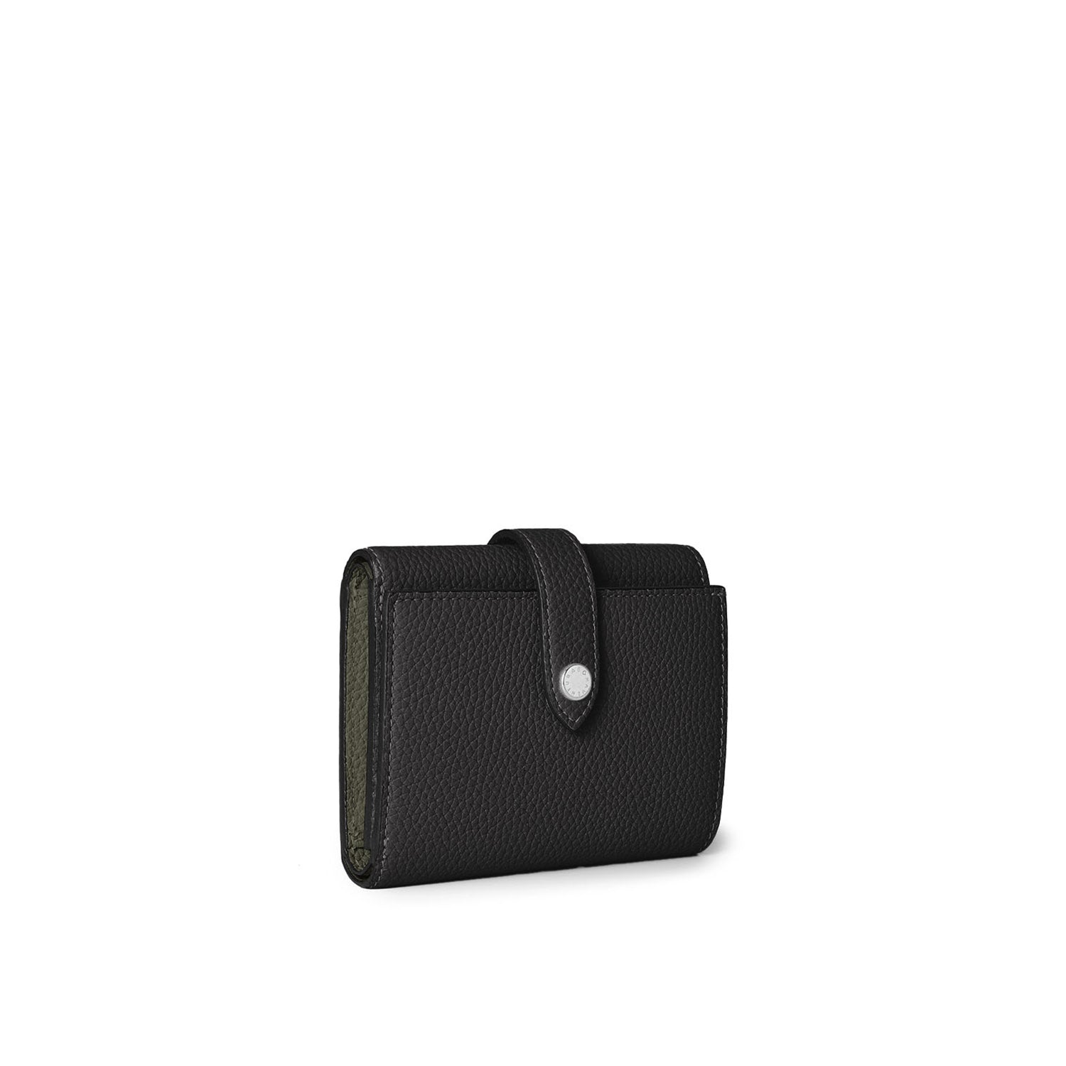 Belted Trifold Wallet Shrink Leather