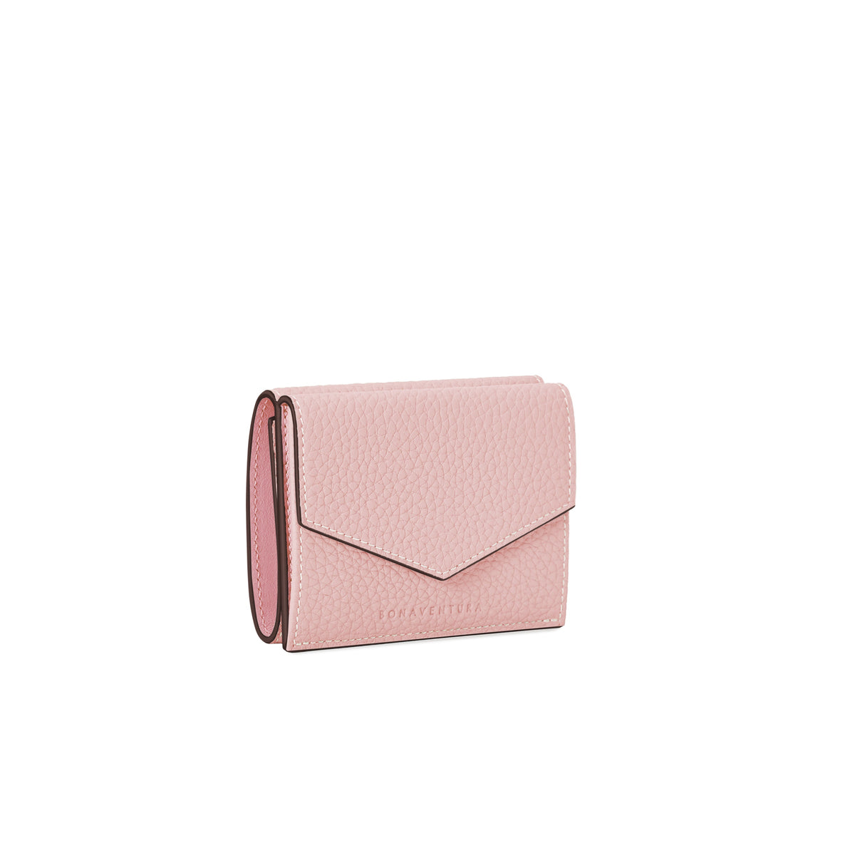 Small Wallet Shrink Leather (Sakura Pink)