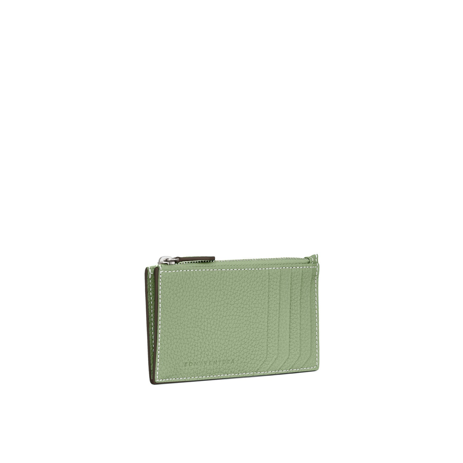 Mini Zip Wallet Shrink Leather