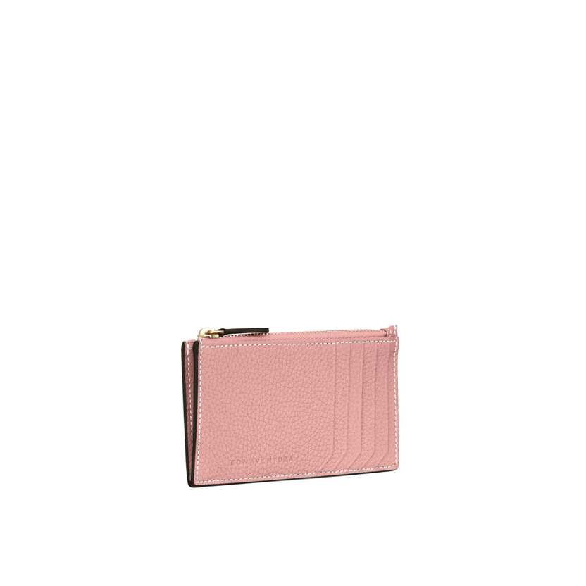 Mini Zip Wallet Shrink Leather