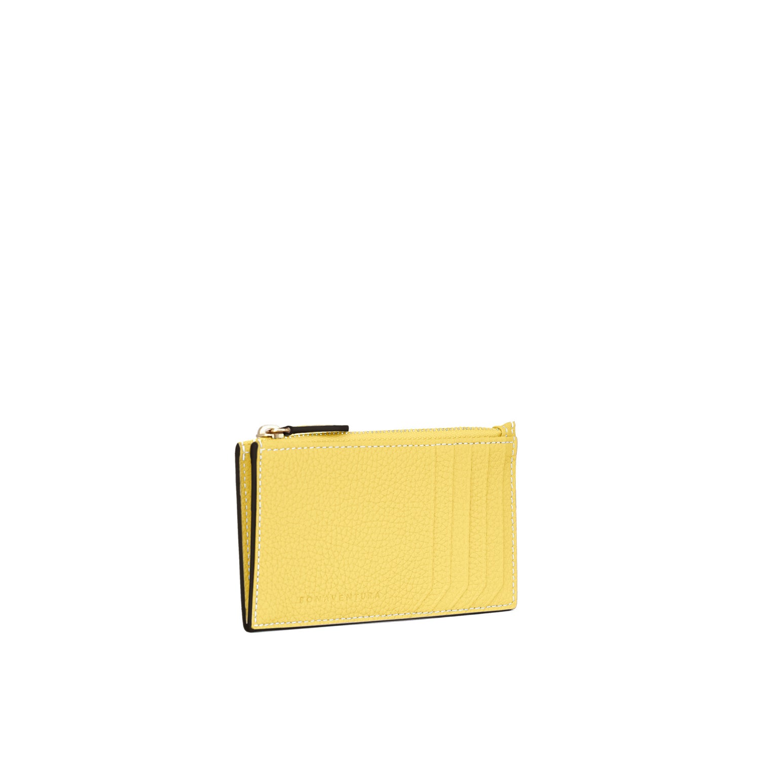 Mini Zip Wallet Shrink Leather