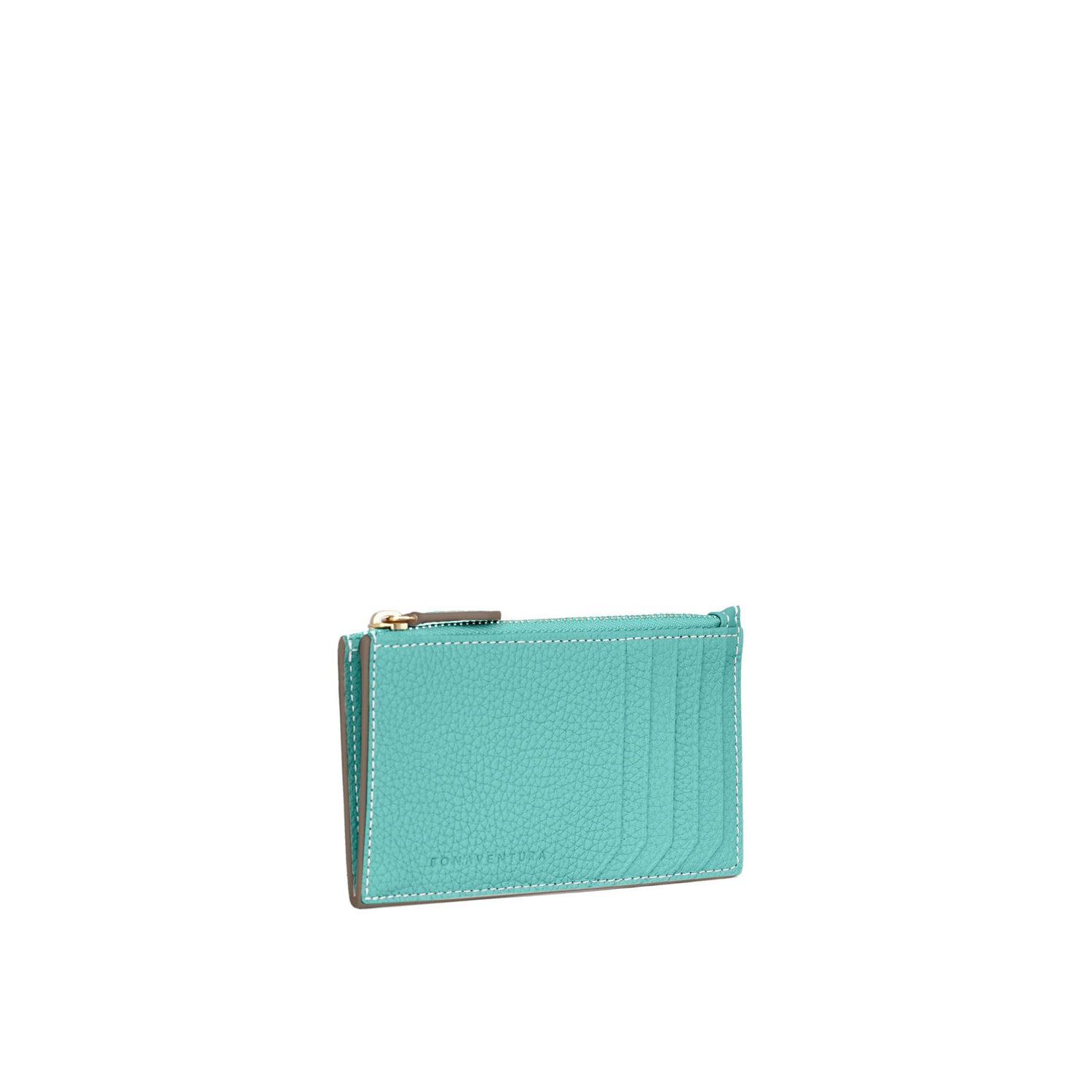 Mini Zip Wallet Shrink Leather