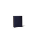 Bi-fold Wallet All Shrink Leather (Navy)