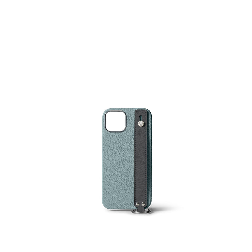 Back Cover Case With Handle Bottalato Leather (iPhone 15)
