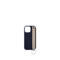 (iPhone 16 Pro Max) Back Cover Case with Handle Shrink Leather