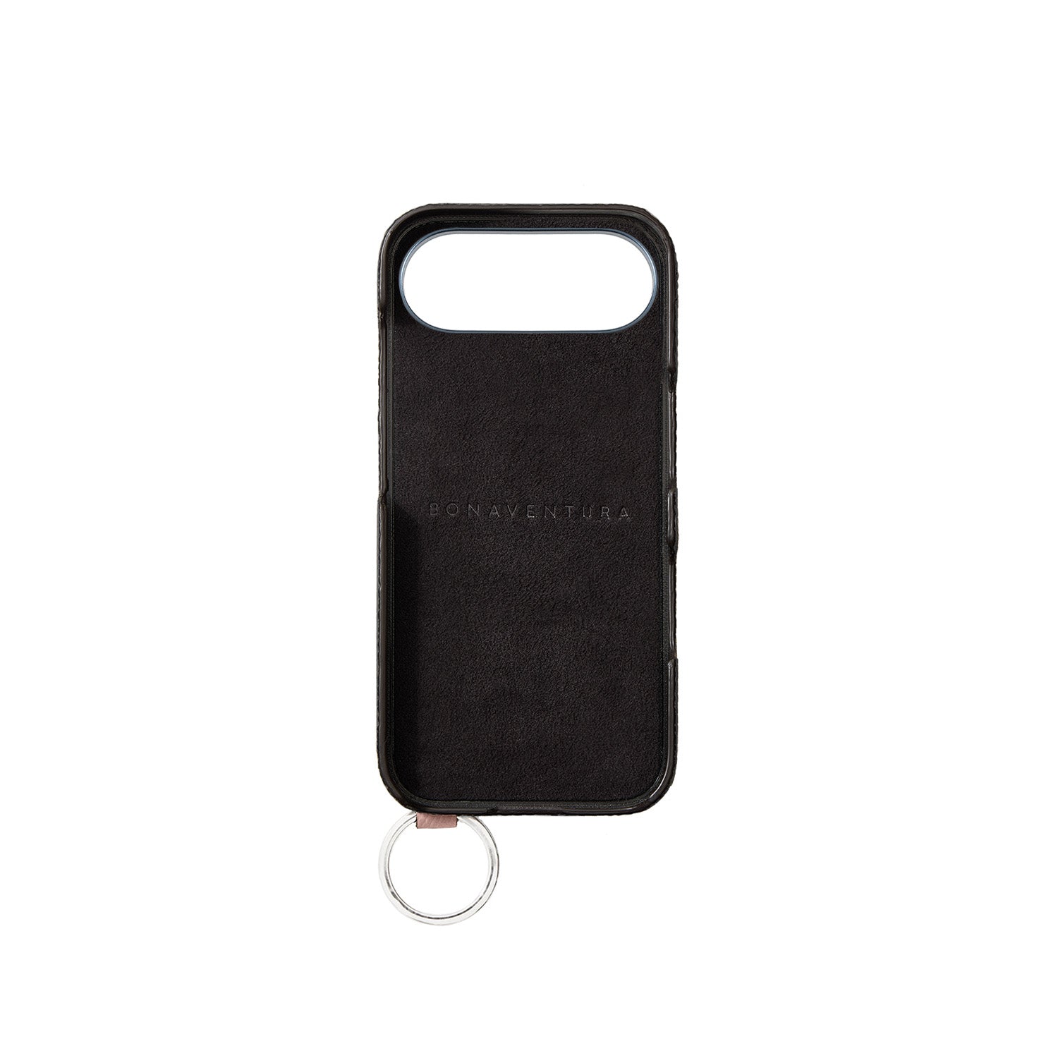 BONAVENTURA iphoneAir ケース(BLACK) iPhone Air) Handle Back Cover Case Shrink Leather – BONAVENTURA