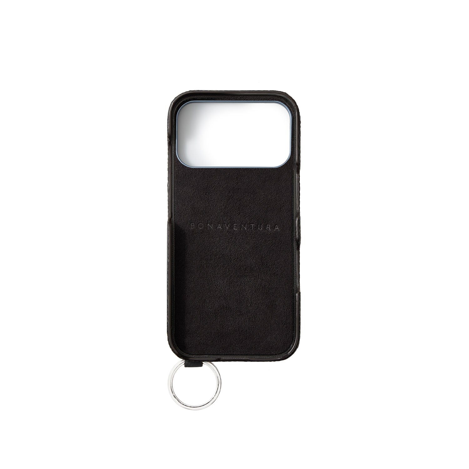 iPhone 17 Pro Max) Handle Back Cover Case Shrink Leather