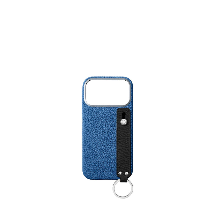 (iPhone 18 Pro Max) Back Cover Case with Handle Shrink Leather