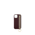 (iPhone 17) Handle Back Cover Case Shrink Leather (Gold)