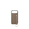 (iPhone Air) Handle Back Cover Case Shrink Leather (Gold)