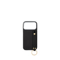 (iPhone 17 Pro Max) Handle Back Cover Case Shrink Leather (Gold)
