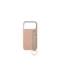 (iPhone 17 Pro Max) Handle Back Cover Case Shrink Leather (Gold)
