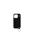 iPhone 16 Pro Back Cover Case with Handle Embossed Lizard Leather