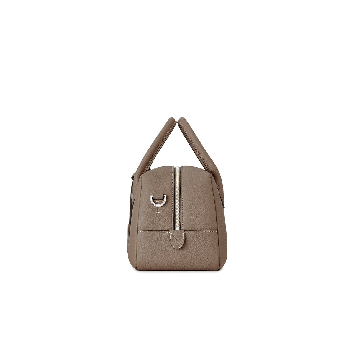 Ava Boston Bag Shrink Leather (Etoupe - Mini)