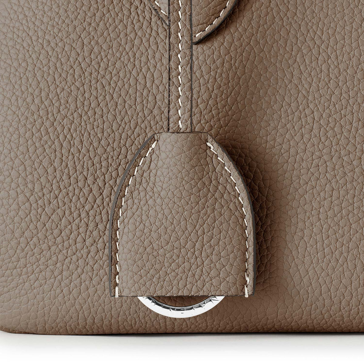 Ava Boston Bag Shrink Leather (Etoupe - Mini)