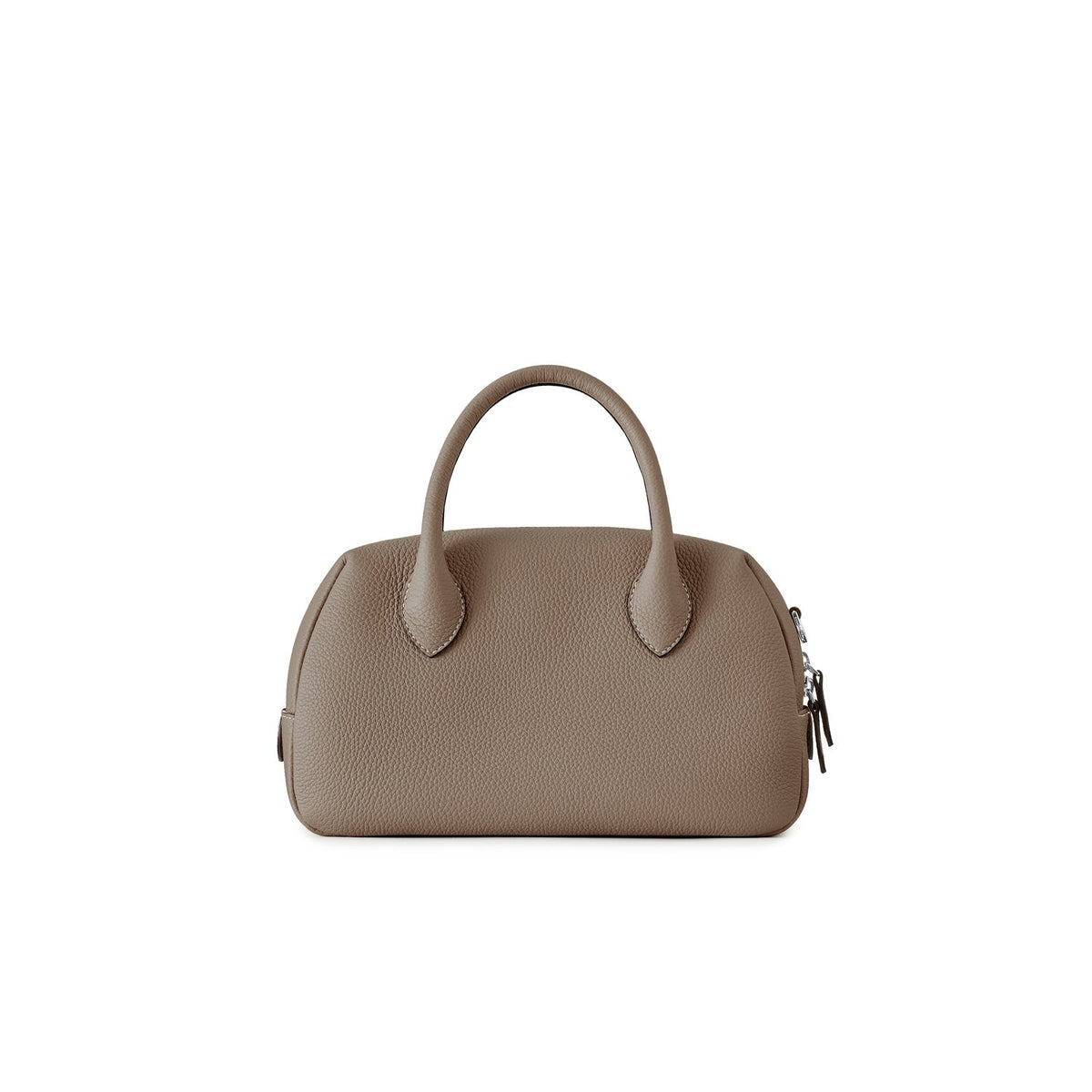 Ava Boston Bag Shrink Leather (Etoupe - Mini)