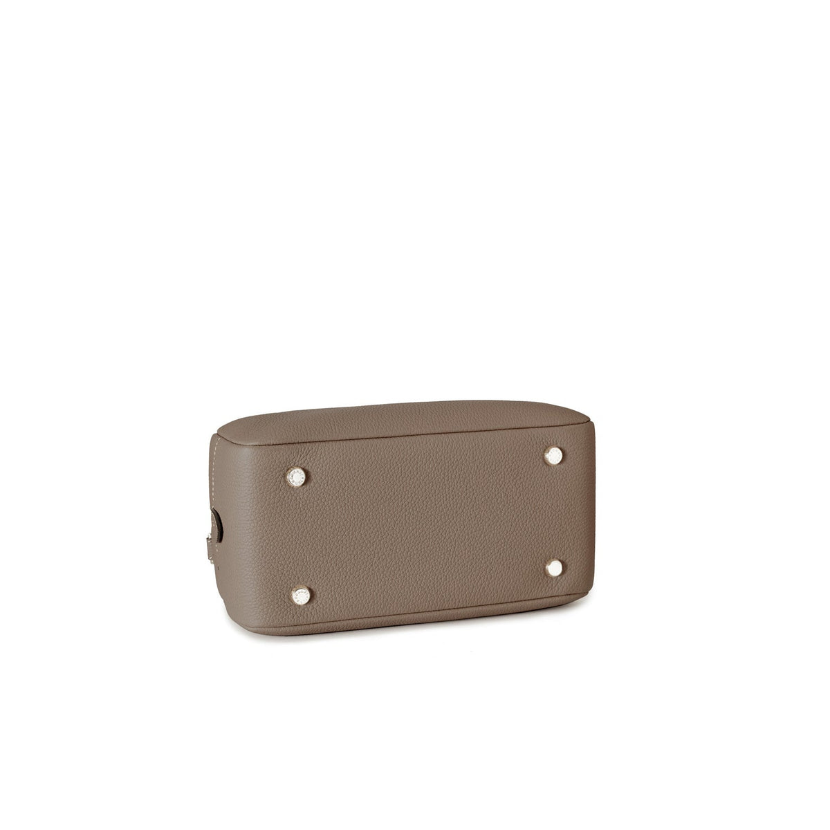 Ava Boston Bag Shrink Leather (Etoupe - Mini)