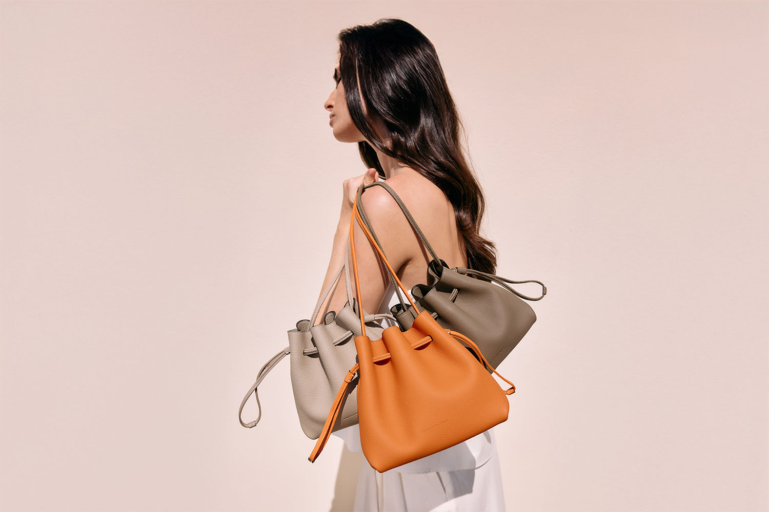 国内即発 BONAVENTURA ノア バッグ シュリンクレザー BONAVENTURA｜ノア バッグ シュリンクレザー | Rakuten Fashion