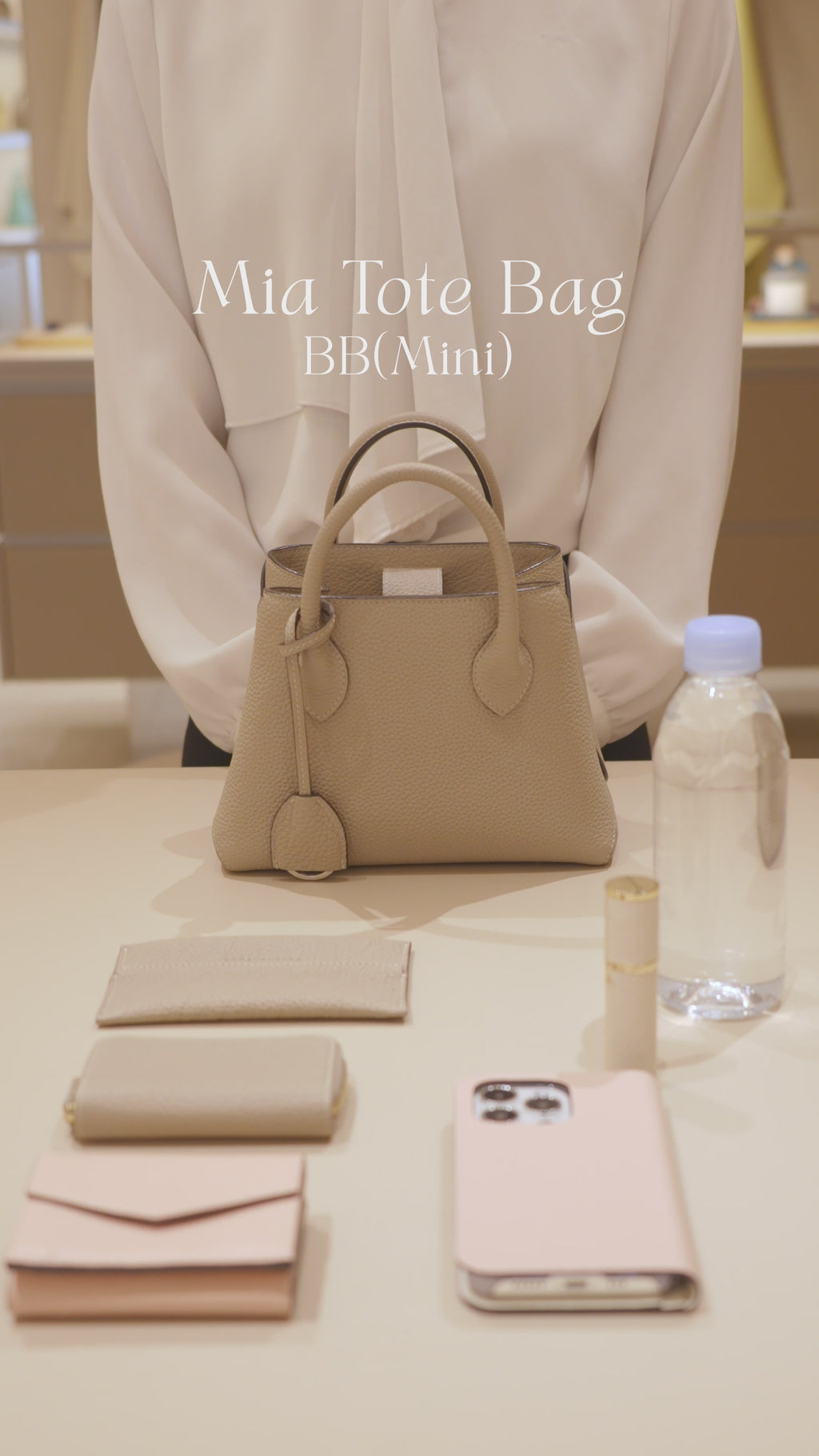 Mia Tote Bag Shrink Leather