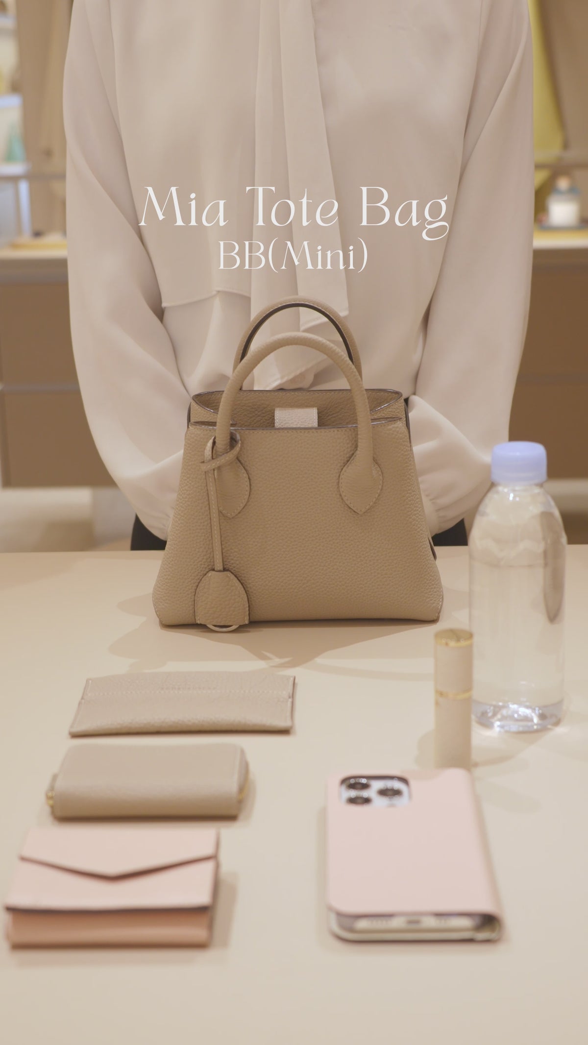 Mia Tote Bag Shrink Leather
