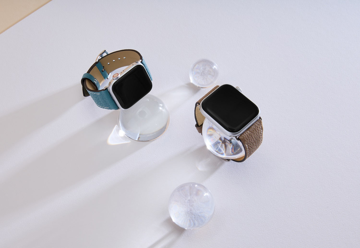 สายหนัง Apple Watch [38 มม./40 มม./41 มม. ขนาด M/L] (อะแดปเตอร์: สีทอง)