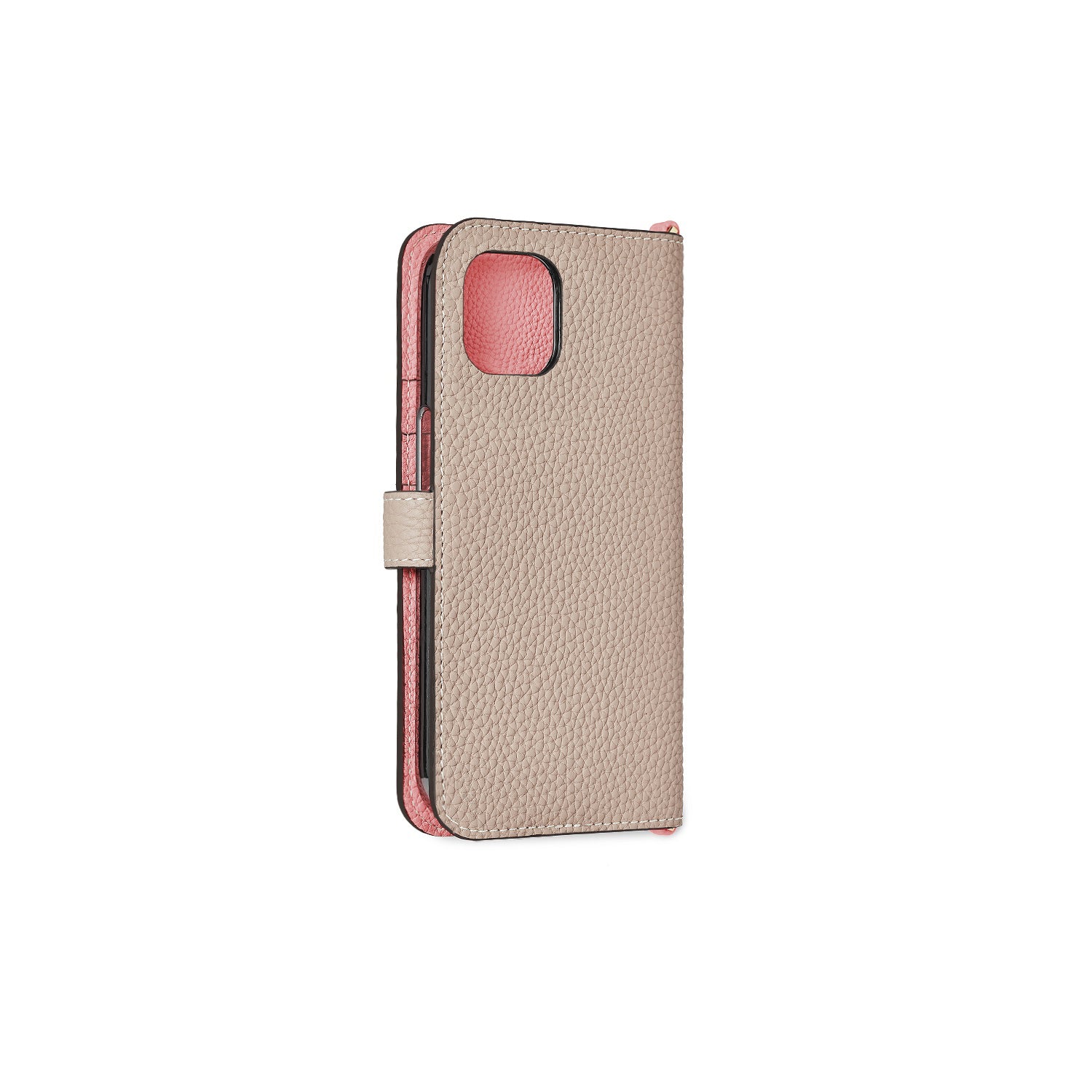 (iPhone 13) เคส Belted Diary Shrink Leather