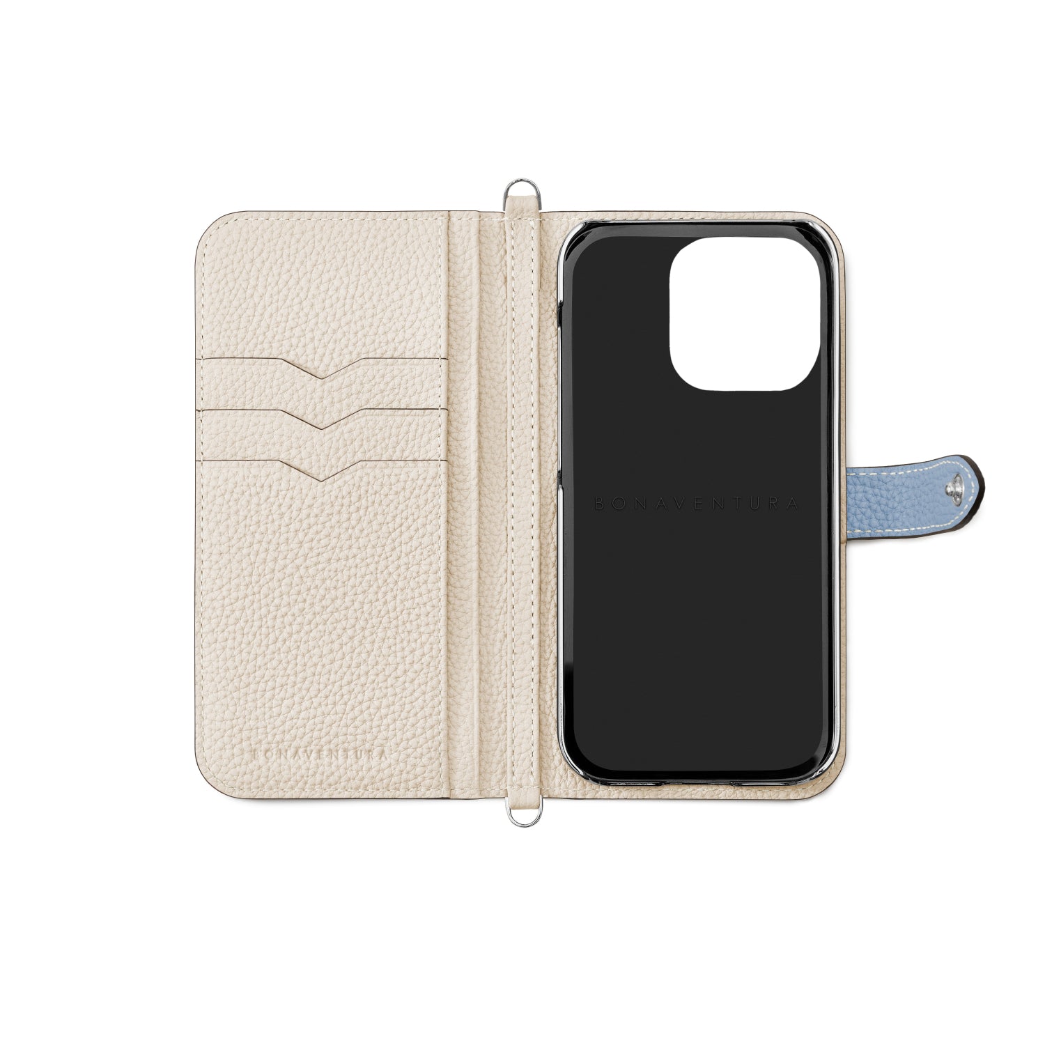 (iPhone 14 Pro) เคส Belted Diary Shrink Leather