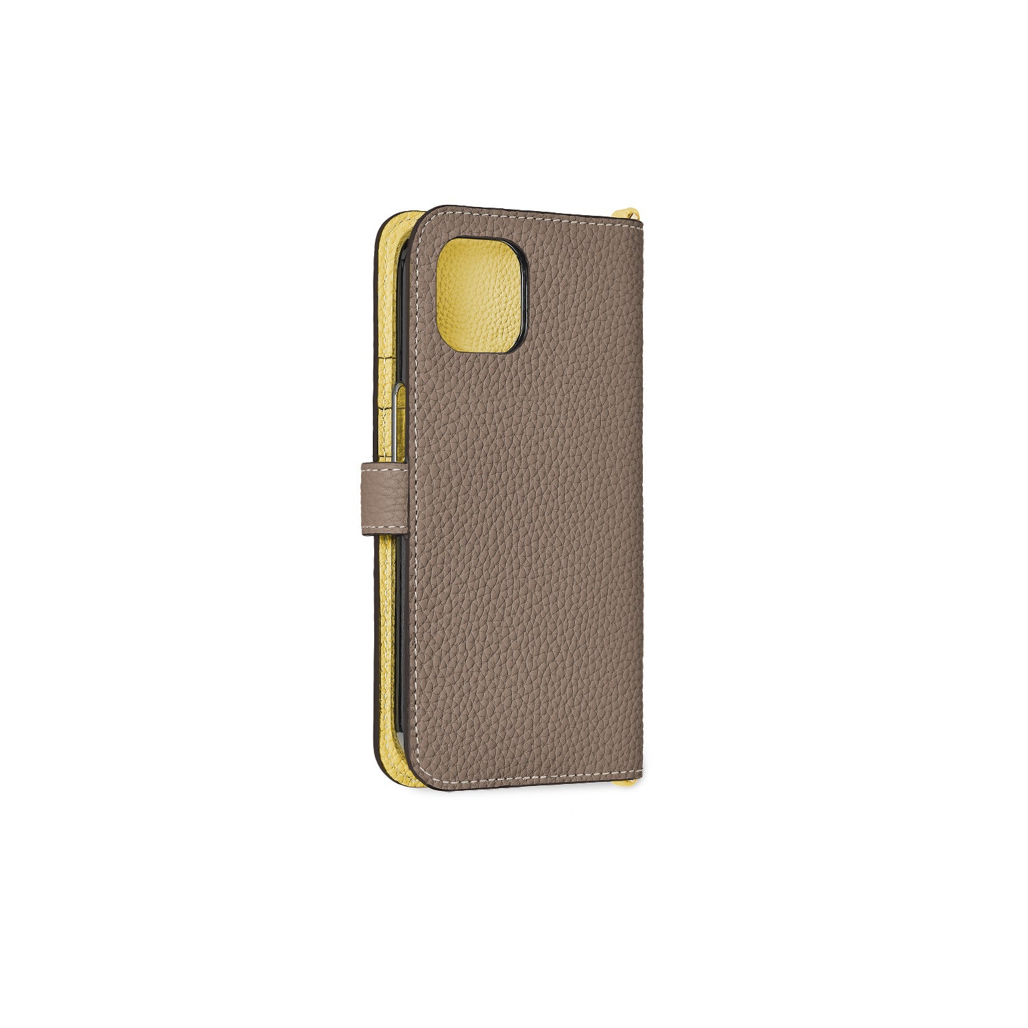 (iPhone 14 Plus) เคส Belted Diary Shrink Leather