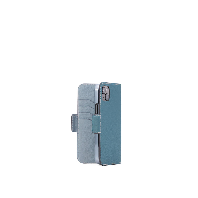 【オンライン限定】 (iPhone 14 Plus) スタンドダイアリーケース シュリンクレザー