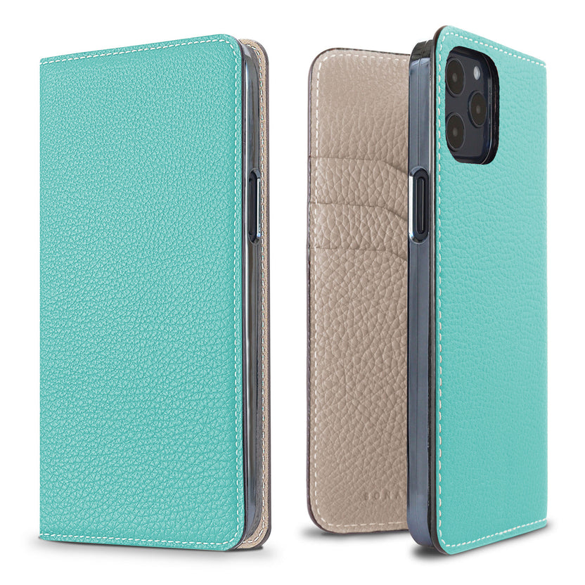 Diary Case Shrink Leather (iPhone 12 / 12 Pro)
