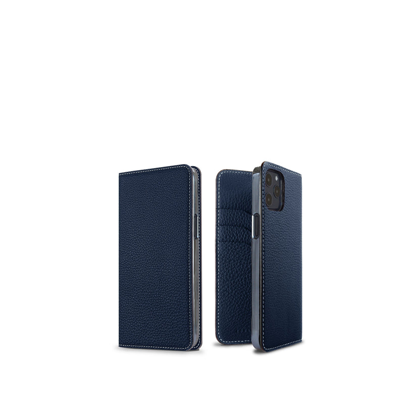 Diary Case Shrink Leather (iPhone 12 / 12 Pro)