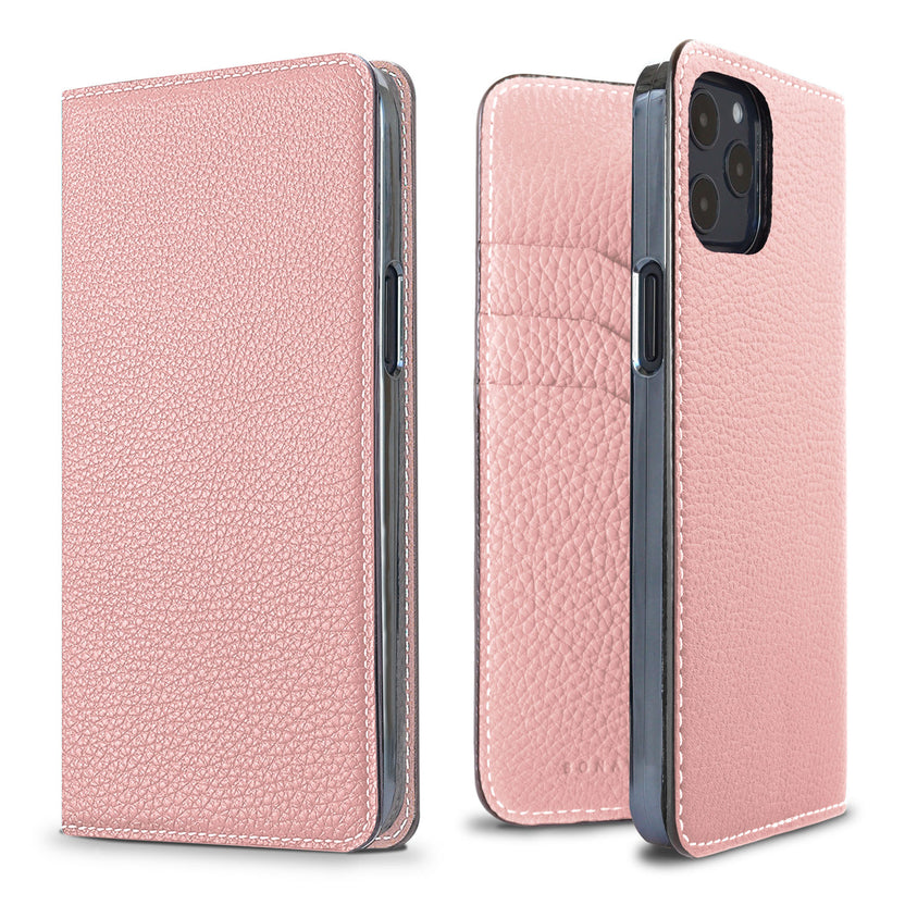 Diary Case Shrink Leather (iPhone 12 / 12 Pro)