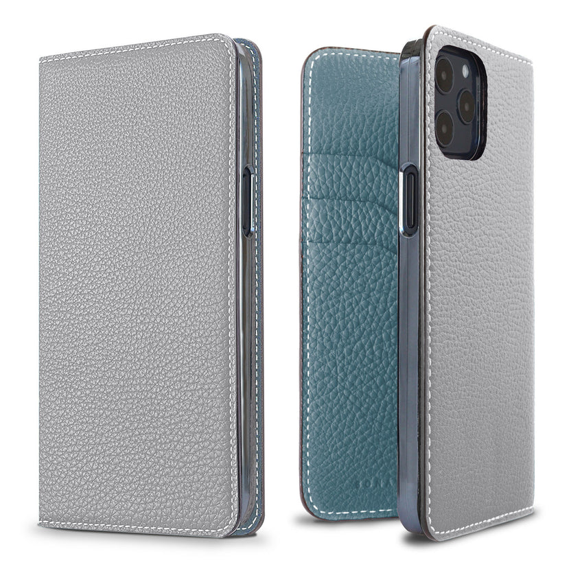 Diary Case Shrink Leather (iPhone 12 / 12 Pro)