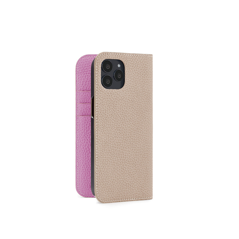 Diary Case Shrink Leather (iPhone 12 / 12 Pro)