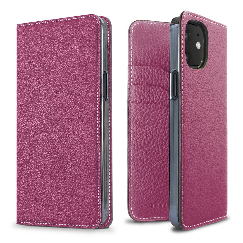 Diary Case Shrink Leather (iPhone 12 / 12 Pro)