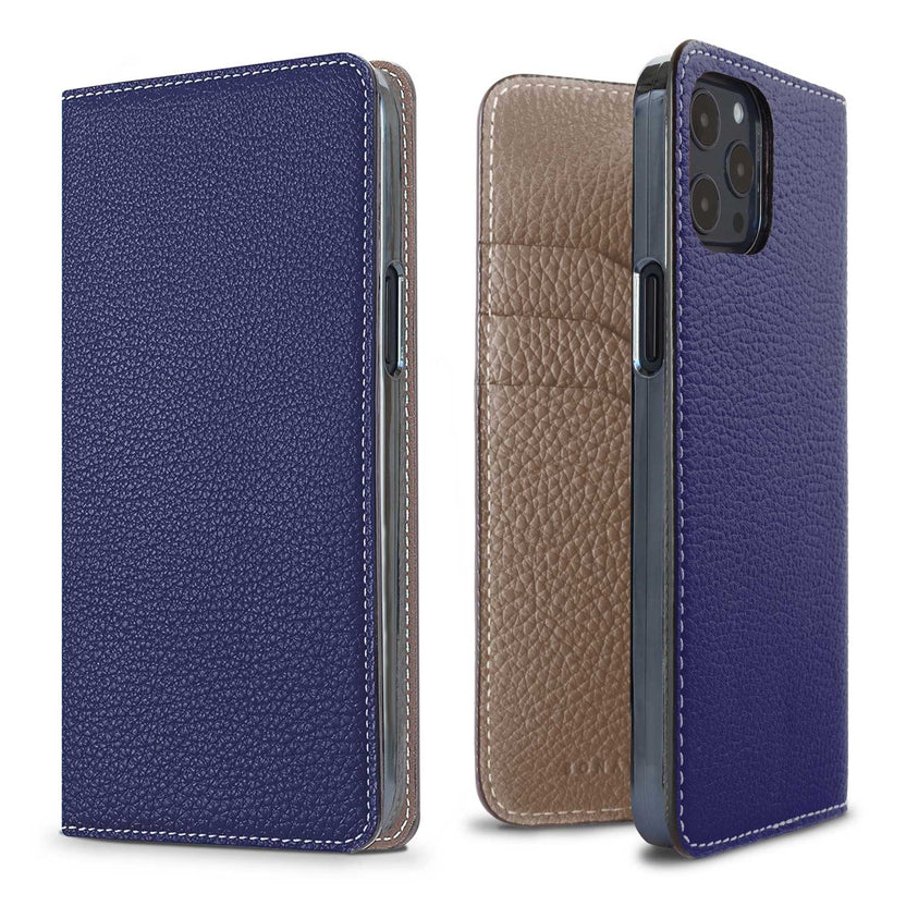 Diary Case Shrink Leather (iPhone 12 / 12 Pro)