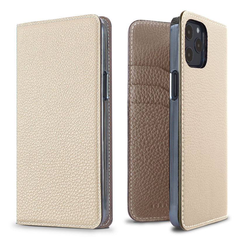 Diary Case Shrink Leather (iPhone 12 / 12 Pro)