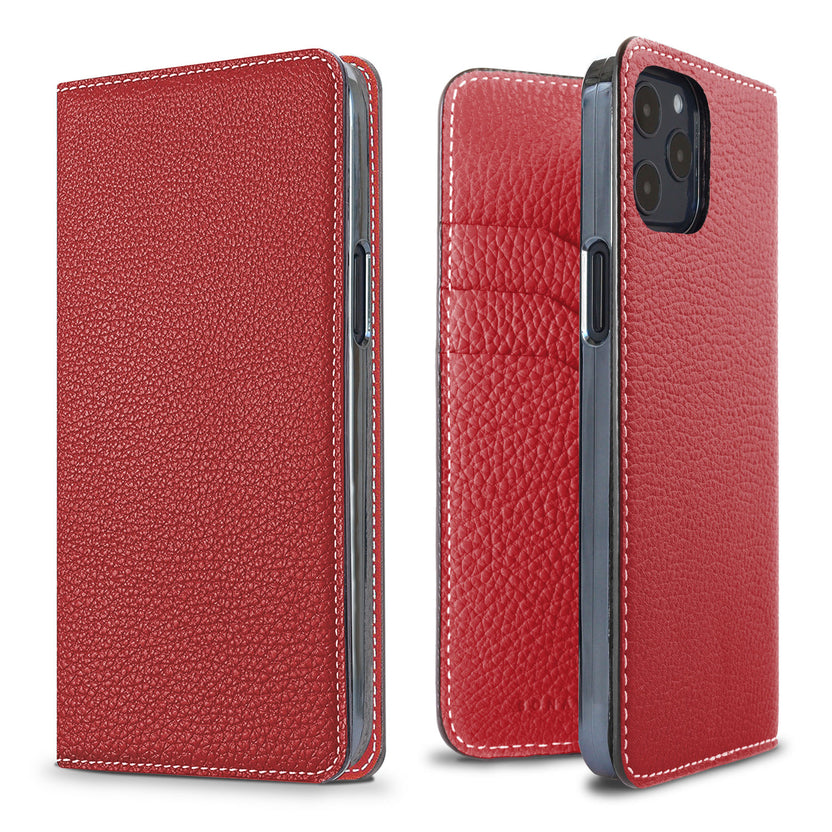Diary Case Shrink Leather (iPhone 12 / 12 Pro)