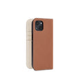 (iPhone 13) Diary Case Shrink Leather
