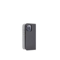 (iPhone 14 Pro) Diary Case Shrink Leather