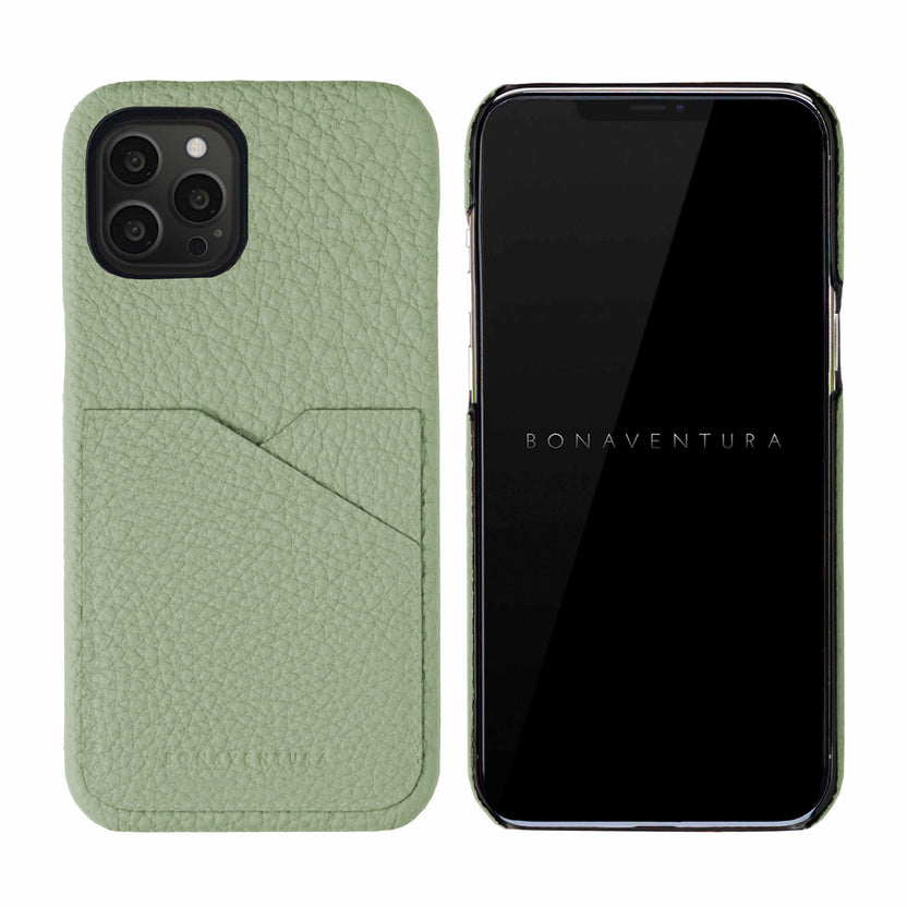 (iPhone 13 Pro Max) Back Cover Case Shrink Leather