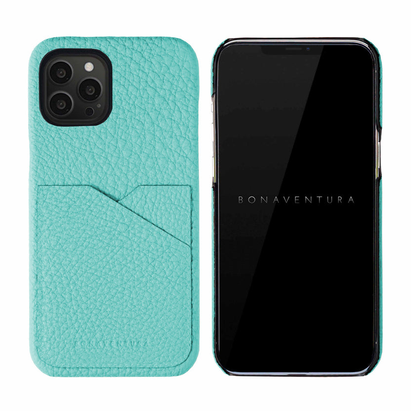 (iPhone 13 Pro Max) Back Cover Case Shrink Leather
