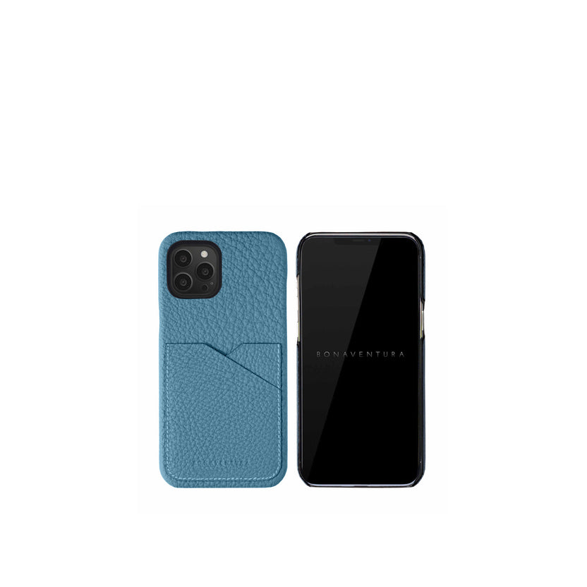 (iPhone 13 Pro Max) Back Cover Case Shrink Leather