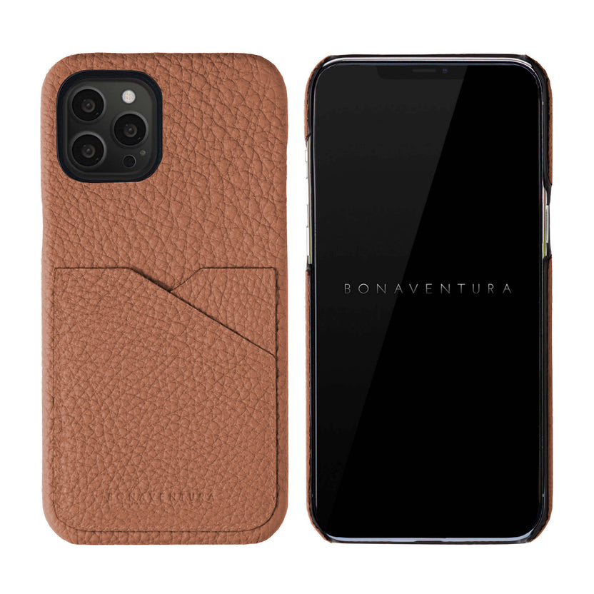 (iPhone 13 Pro Max) Back Cover Case Shrink Leather
