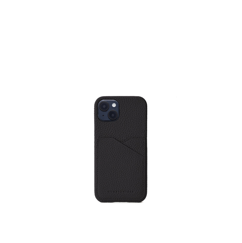 (iPhone 14) Back Cover Case Shrink Leather