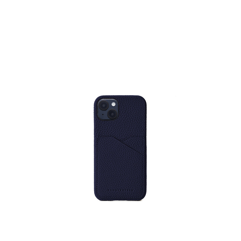 (iPhone 14) Back Cover Case Shrink Leather