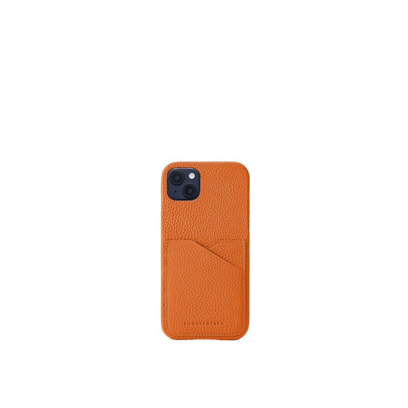 (iPhone 14 Plus) Back Cover Case Shrink Leather